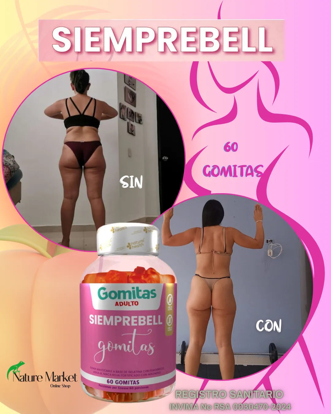 BBL GUMMIES CON FENOGRECO CON INVIMA