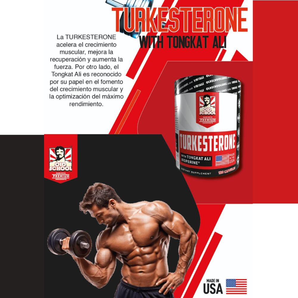 Turkesterona Old School X 120 Cap