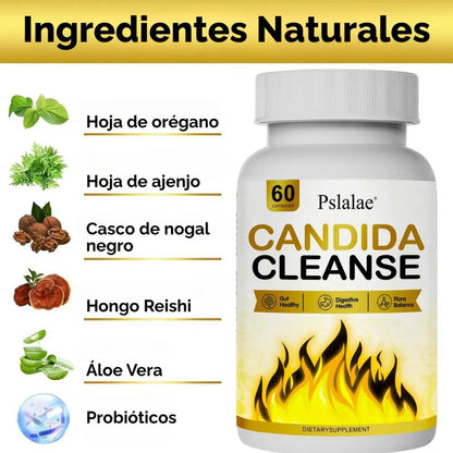 Cándida Cleanse - Libérate de la hinchazón, los gases y la fatiga.