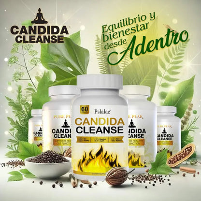 Cándida Cleanse - Libérate de la hinchazón, los gases y la fatiga.