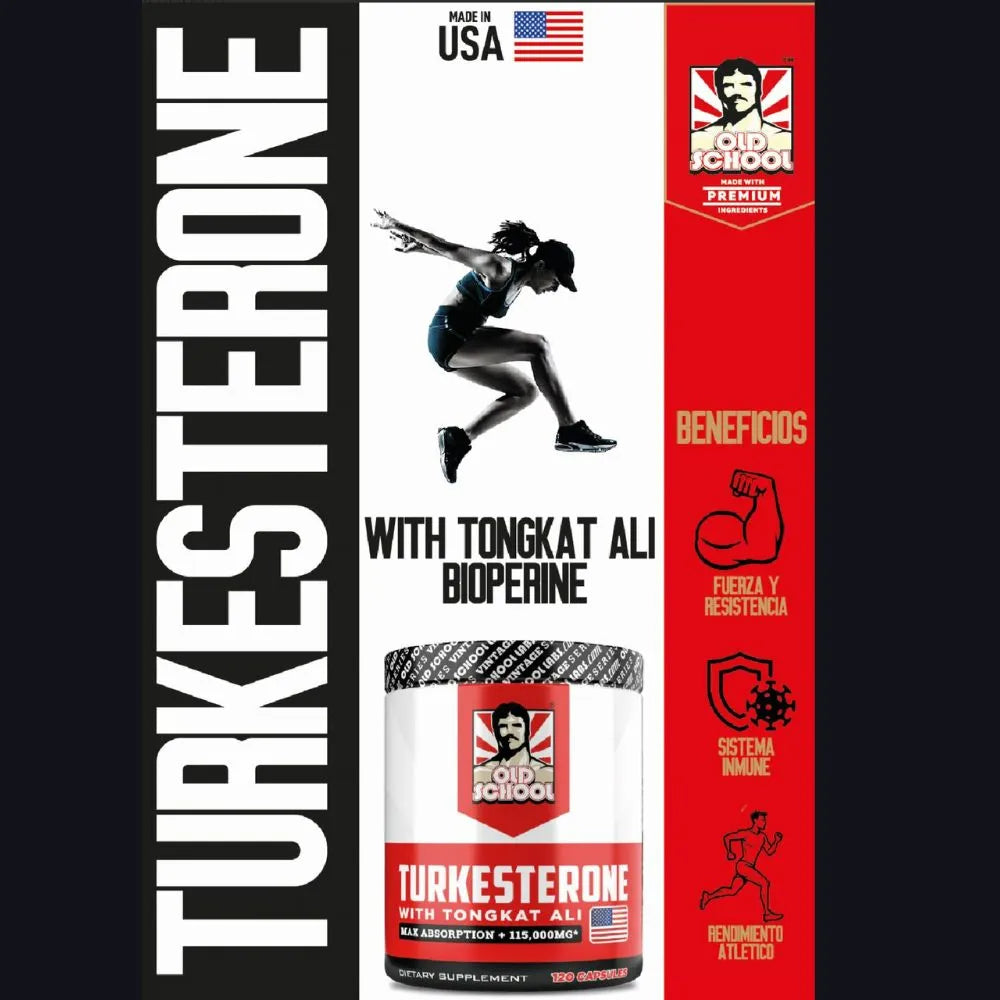 Turkesterona Old School X 120 Cap