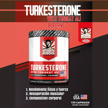 Turkesterona Old School X 120 Cap